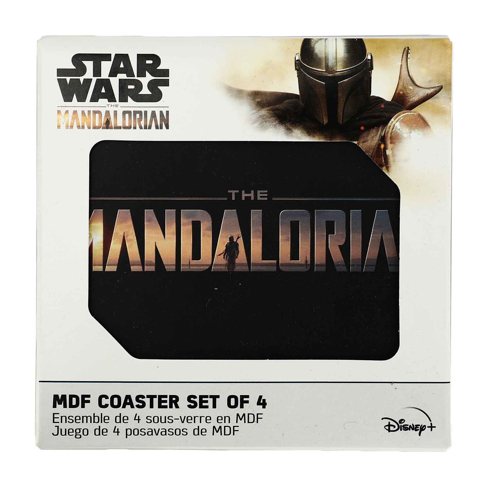 Bioworld Star Wars The Mandalorian Coasters 4-pack