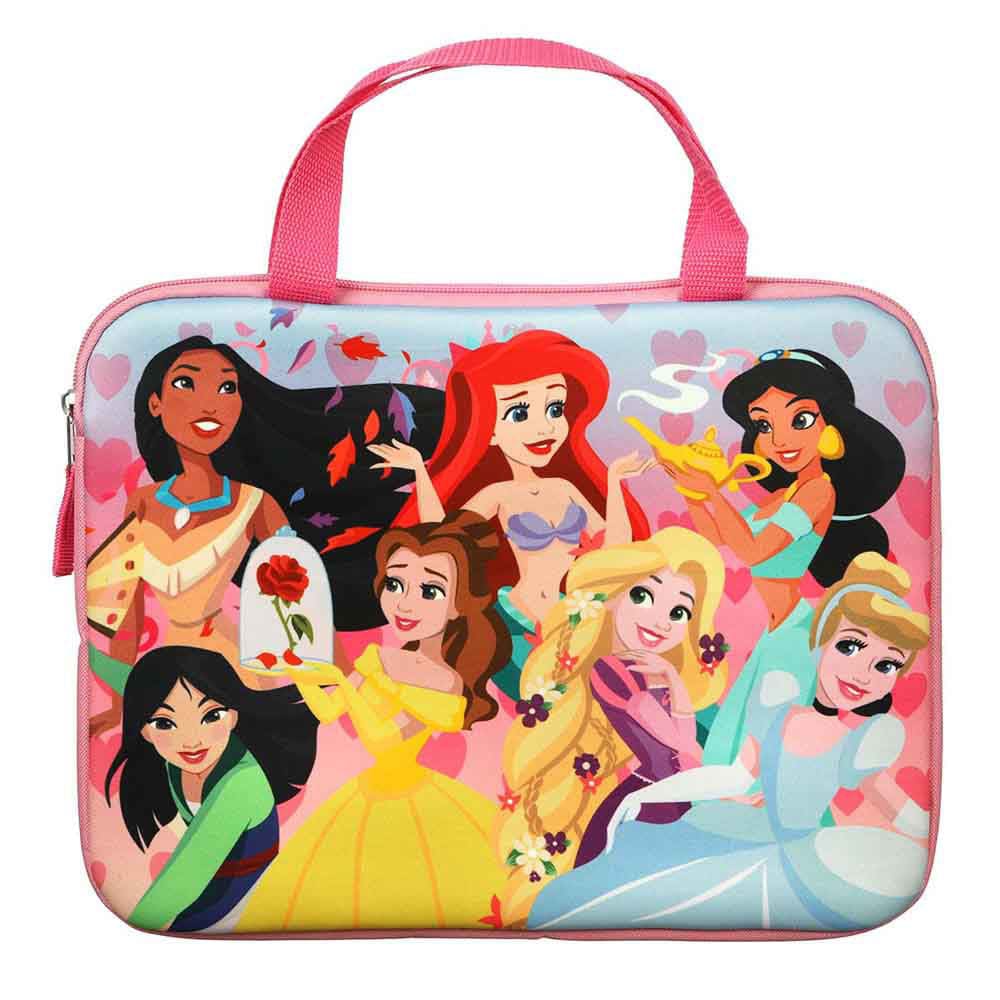 BioWorld Handbags, Wallets & Cases Disney Princess Padded Laptop Case PNG05SUDSYWT00