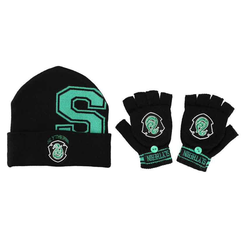 Bioworld Wizarding World Harry Potter Slytherin Beanie & Glomitts Combo
