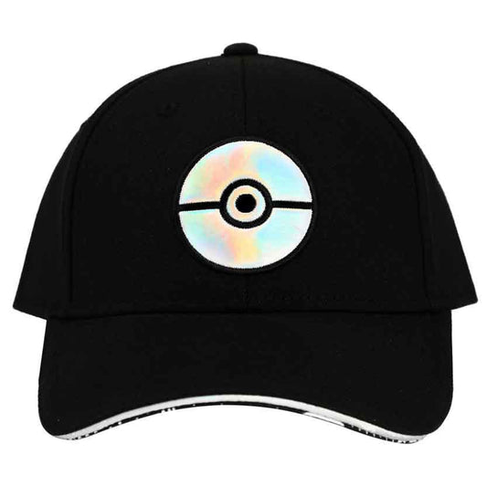 BioWorld Hat Nintendo Pokemon Holographic Pokeball Hat BAM06WNPOKPP00