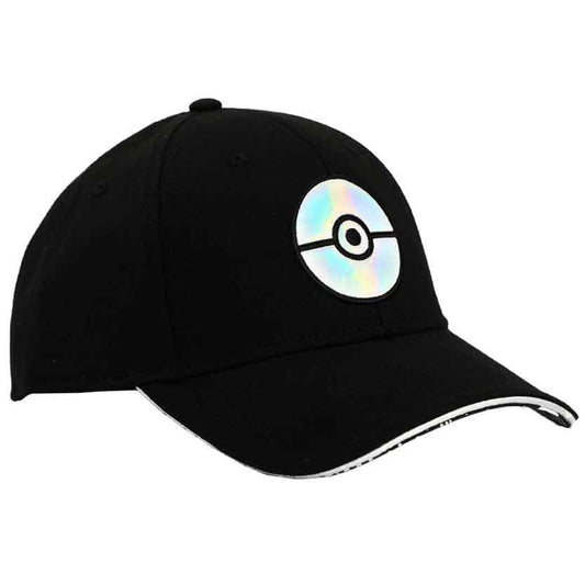 BioWorld Hat Nintendo Pokemon Holographic Pokeball Hat BAM06WNPOKPP00