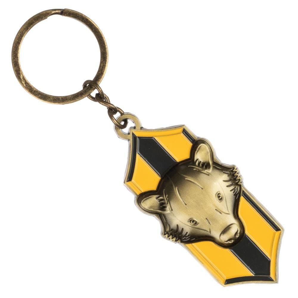 Harry Potter Hufflepuff House Crest Keychain by Bioworld – Collective ...