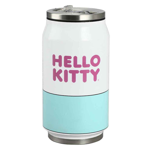 Bioworld Mug Sanrio Hello Kitty Stainless Steel Soda Can Tumbler