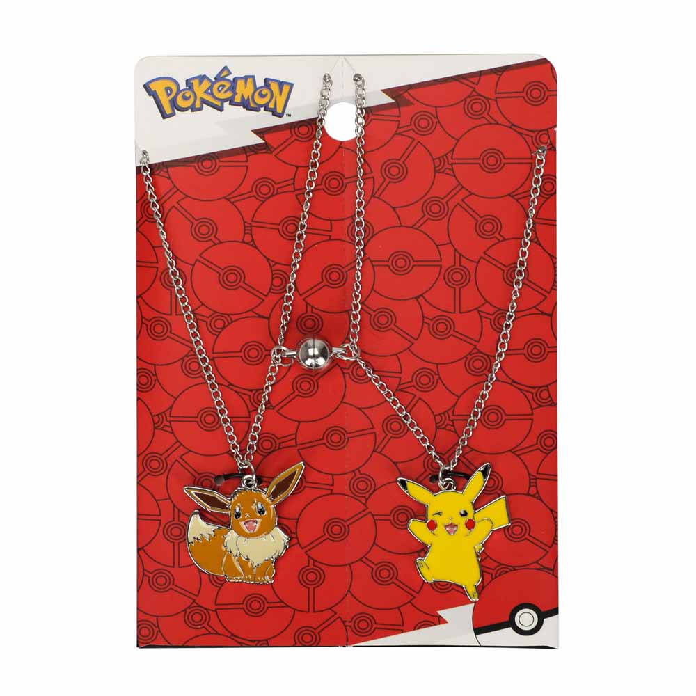 BioWorld Necklace Pikachu & Eevee Besties Necklace Set NKA2EEJPOKPP00