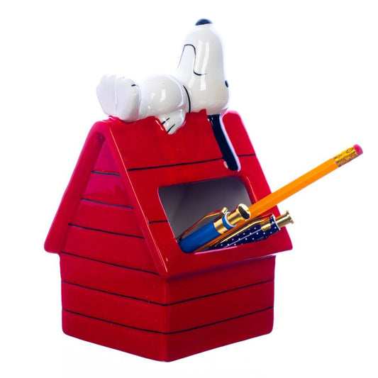 Bioworld Peanuts Snoopy Doghouse Pen Holder