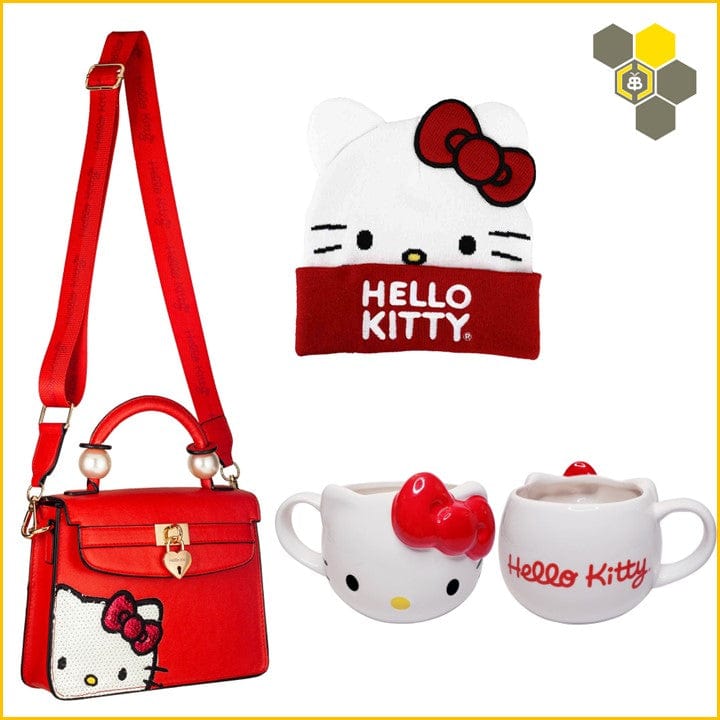 Collective Hobbees Gift Hello Kitty Satchel Gift Set CHB22SHKS