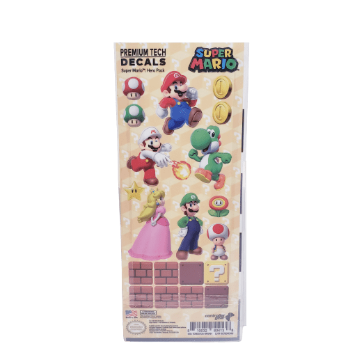 Controller Gear Decals Nintendo Super Mario Hero Pack Gadget Decals TDNIXXTDG-0MSMH