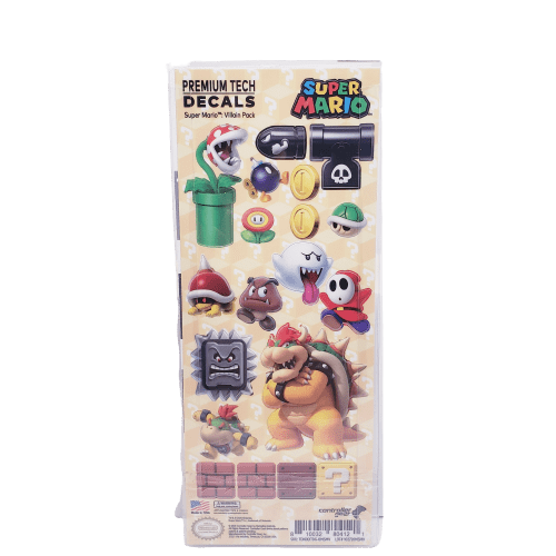 Controller Gear Decals Nintendo Super Mario Villain Pack Gadget Decals TDNIXXTDG-0MSMV
