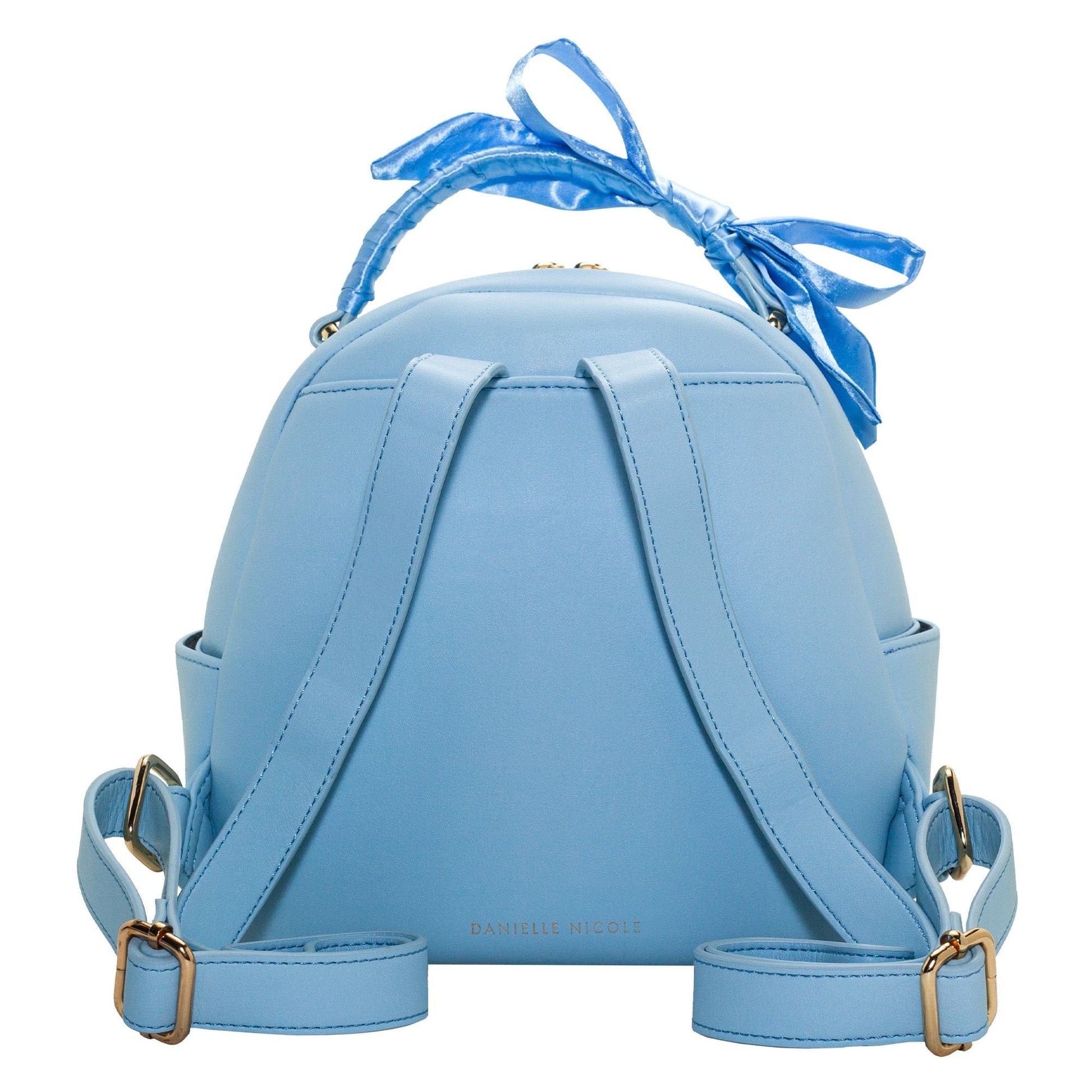 danielle nicole disney mini backpack Beauty and the Beast Belle Basket Backpack