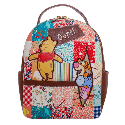Danielle Nicole Backpack Winnie The Pooh Patches Mini Backpack DMDB0189