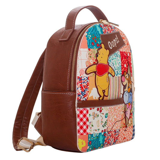 Danielle Nicole Backpack Winnie The Pooh Patches Mini Backpack DMDB0189