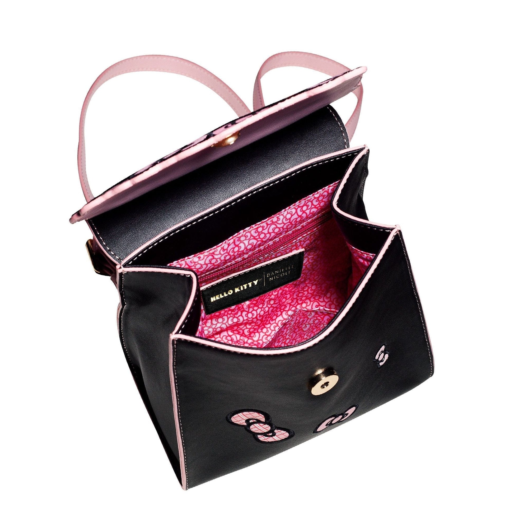 danielle nicole mini backpack Disney Winnie The Pooh Patchwork from This Dani by Danielle Nicole Minnie Mouse mini backpack features polka dots and a fun bow accent 2nd & Charles | 2nd