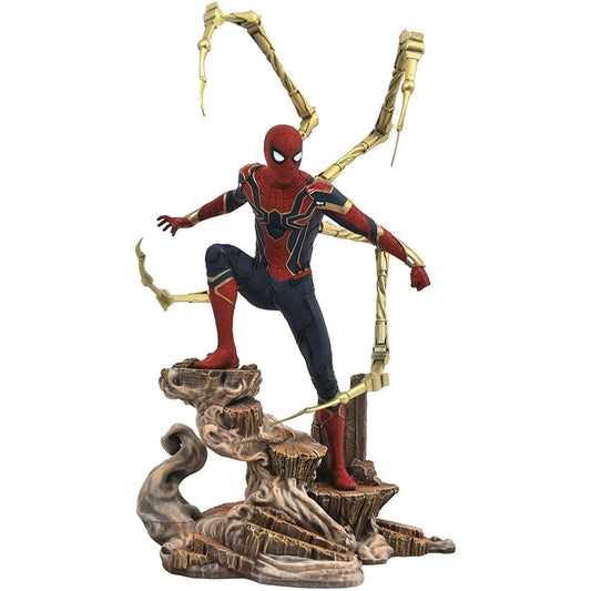 Diamond Select Toys Vinyl Statue Marvel Avengers Infinity War Gallery Iron Spiderman Statue DC82861