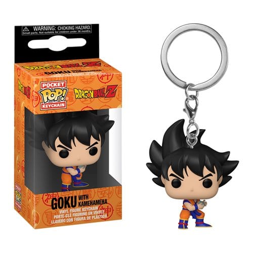 Dragon Ball Z Goku with Kamehameha Pocket Pop! Keychain