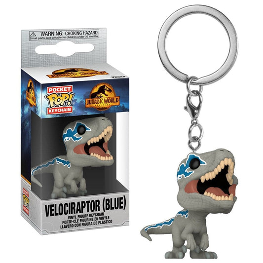 Funko Keychain Jurassic World: Dominion Blue Pocket Pop! Keychain FU55299