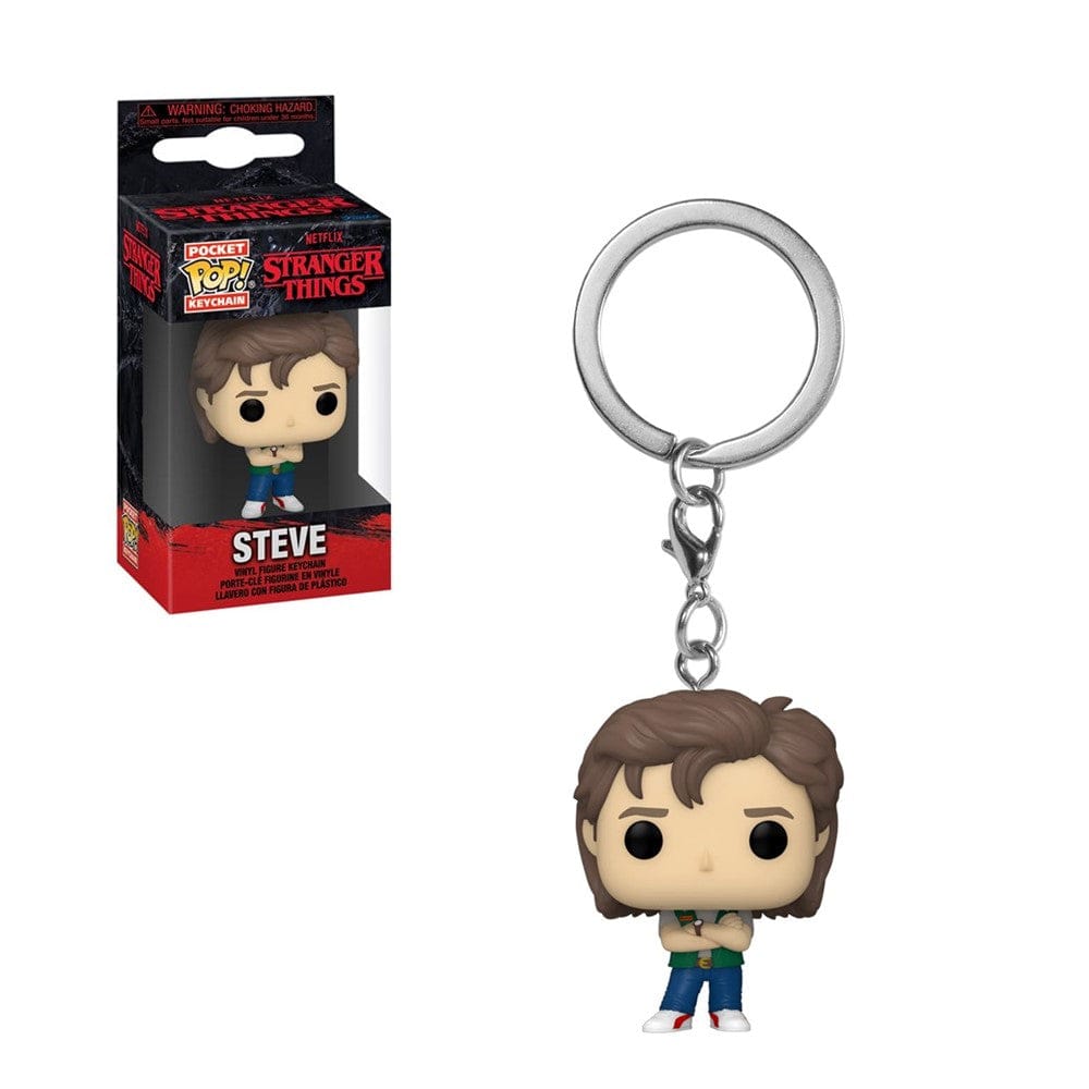 Funko Keychain Stranger Things S4 Steve Pop! Keychain FU62385