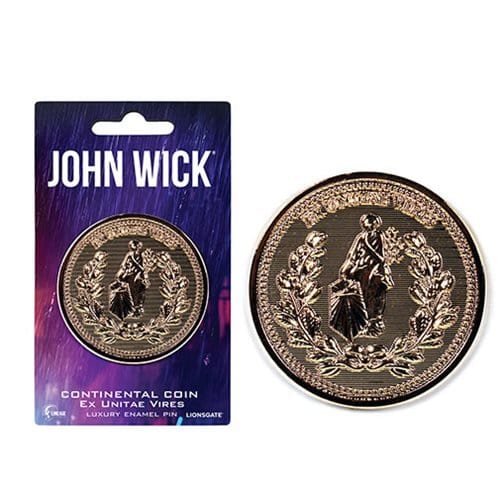 John Wick Continental Coin Replica Enamel Pin