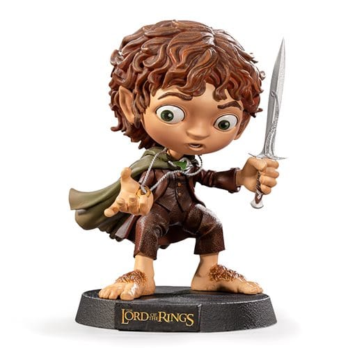 LOTR Lord of the Rings Frodo Holding The Sting MiniCo. Vinyl Figure