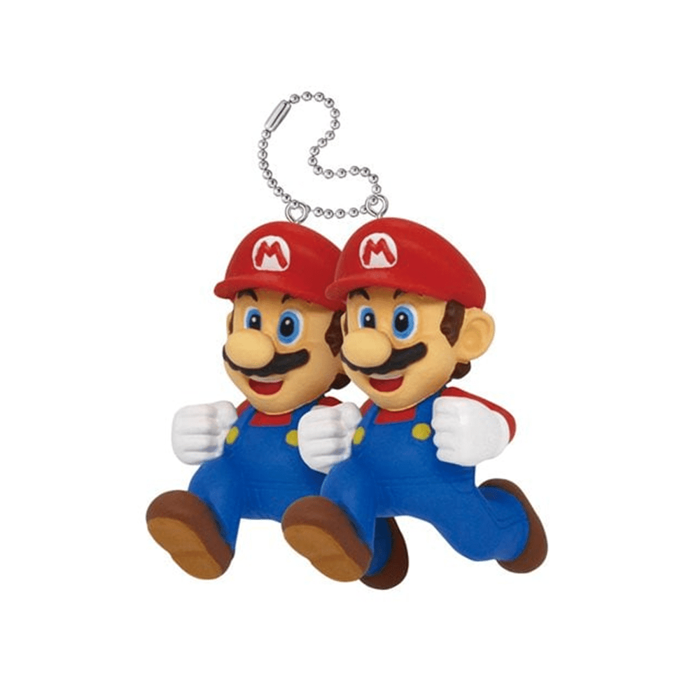 Monogram Keychain Super Mario 3D World Collectible Danglers