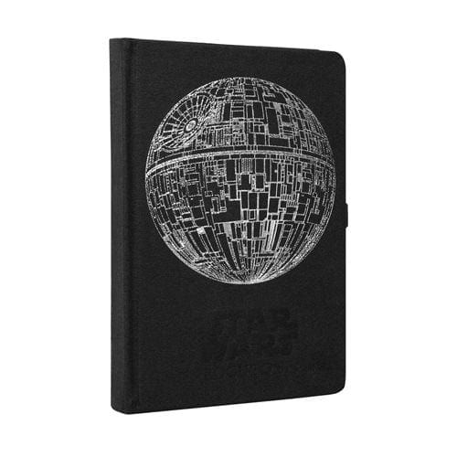 Star Wars Premium Journal with Death Star Image and Debossed Logo
