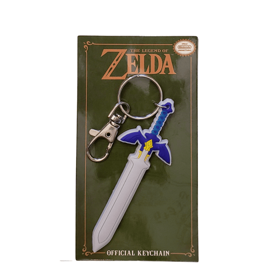 Nintendo The Legend of Zelda Master Sword Rubber Bag Clip