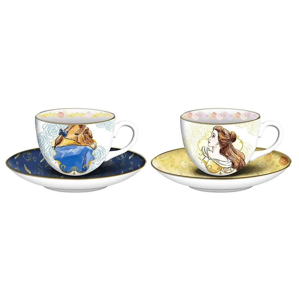 Silver Buffalo Mug Disney Beauty & The Beast Tea Cup Set