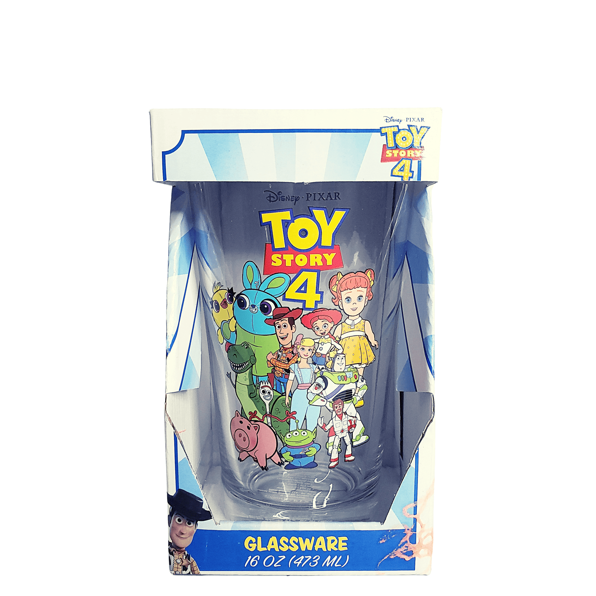 Silver Buffalo Pint Glass Disney Toy Story 4 Pint Glass 16oz TO133366B