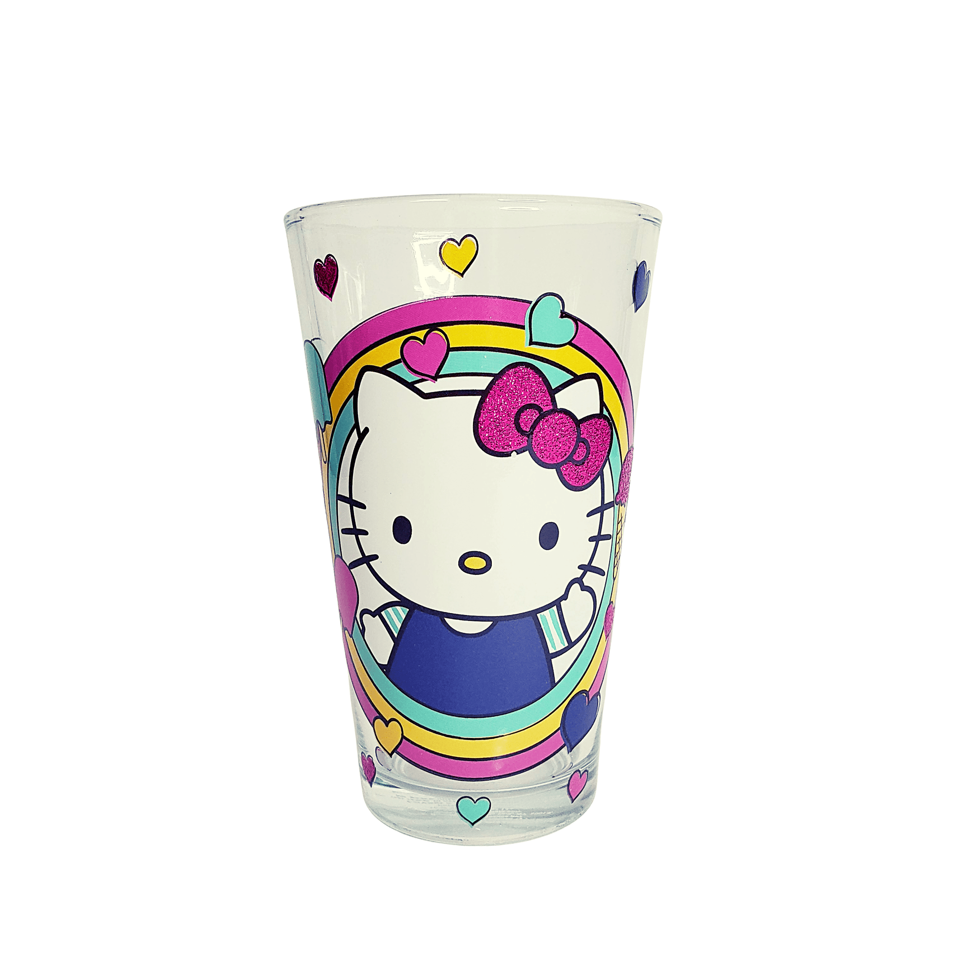 Silver Buffalo Pint Glass Sanrio Hello Kitty Pint Glass 16oz KTY21366V