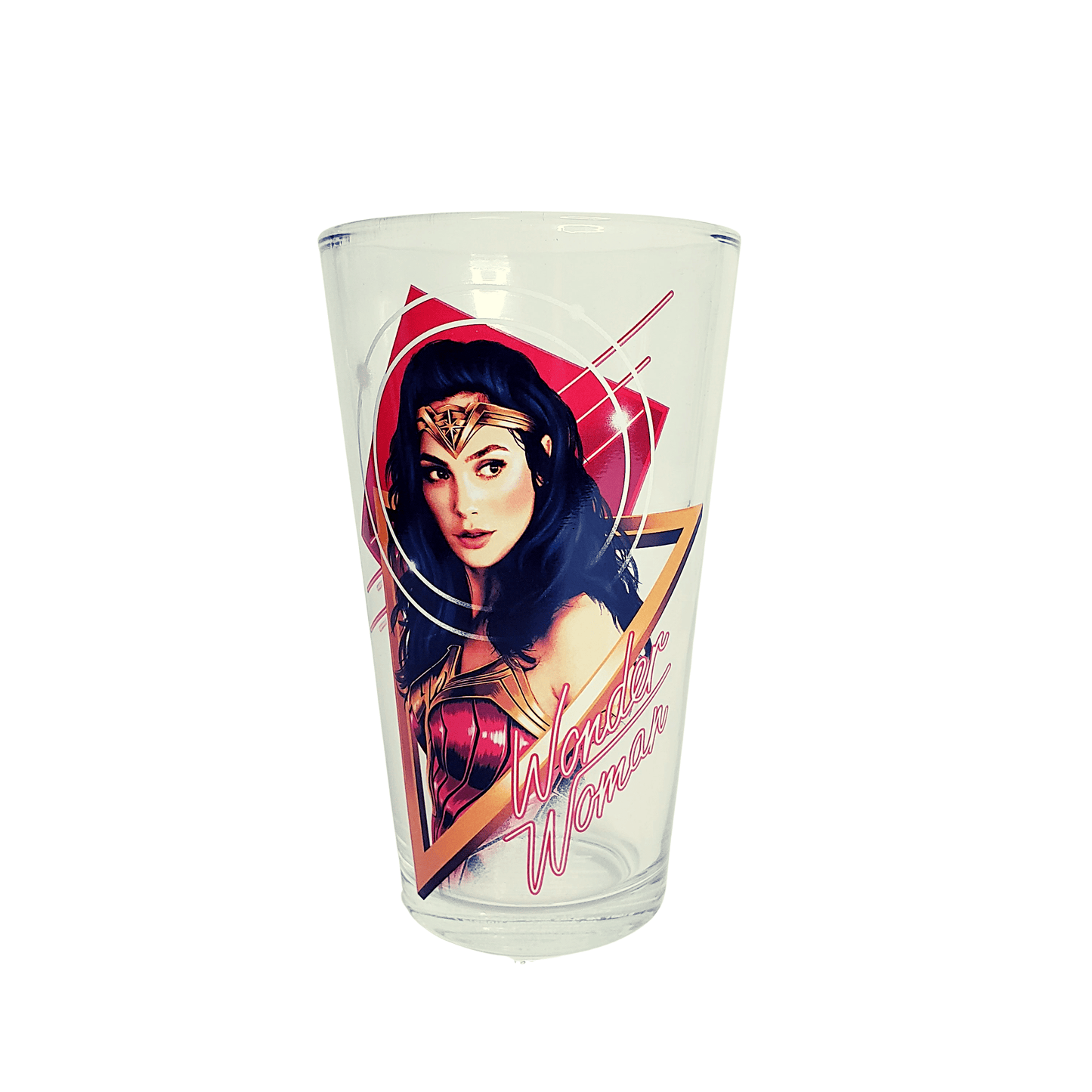 Silver Buffalo Pint Glass DC Comics Wonder Woman Pint Glass 16oz W8440266B WW84