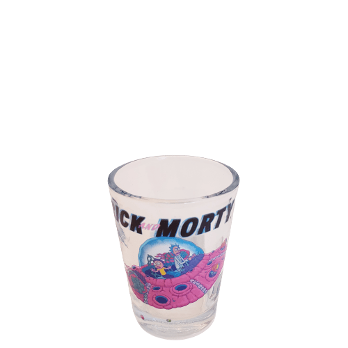 Adult Swim Rick And Morty Shot Glass 1.5oz