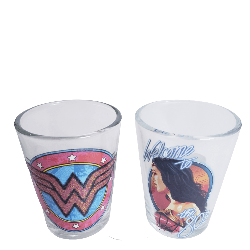 DC Comics Wonder Woman WW84 Shot Glass 1.5oz