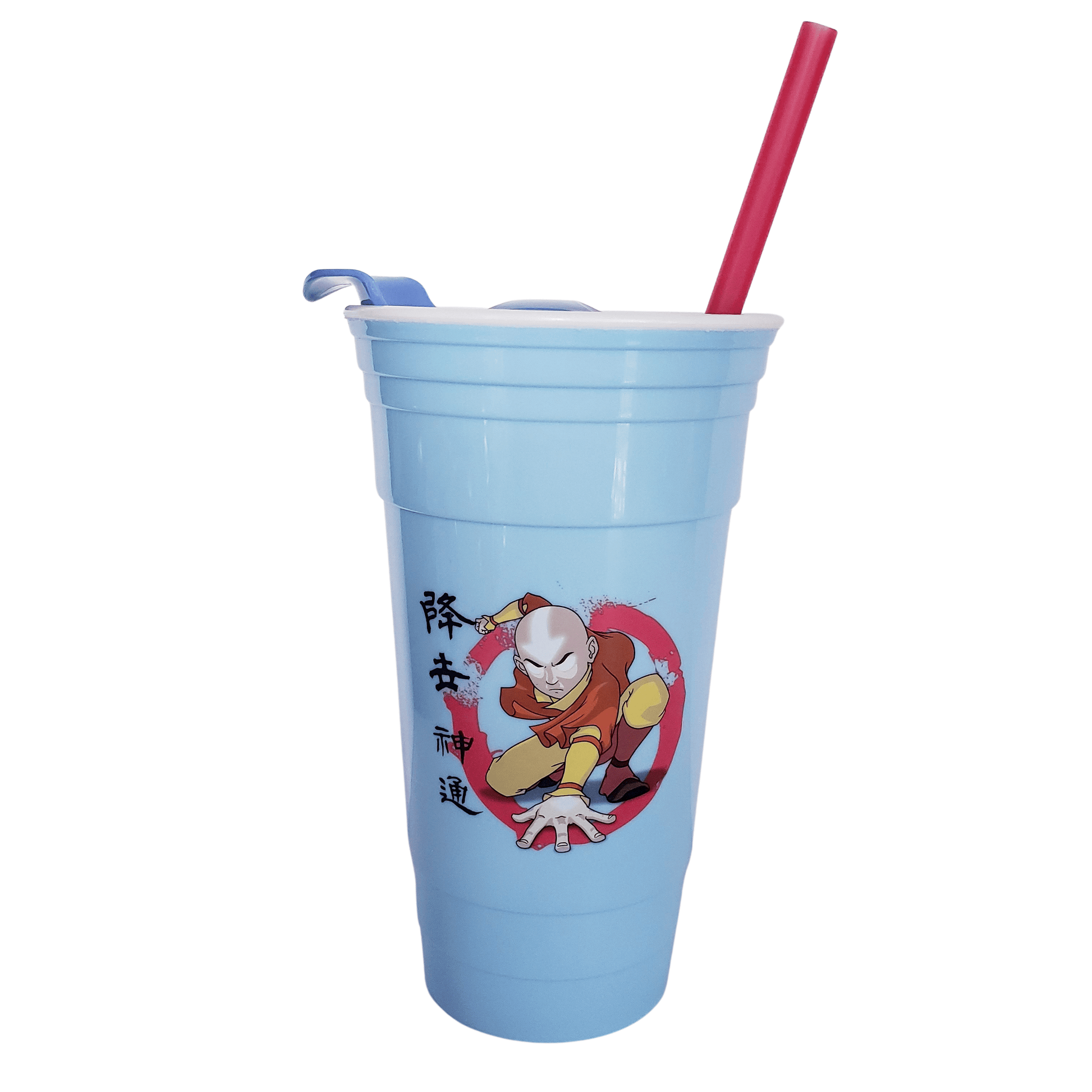 Silver Buffalo Tumbler Avatar The Last Airbender Travel Tumbler With Straw 32oz AVA512BF