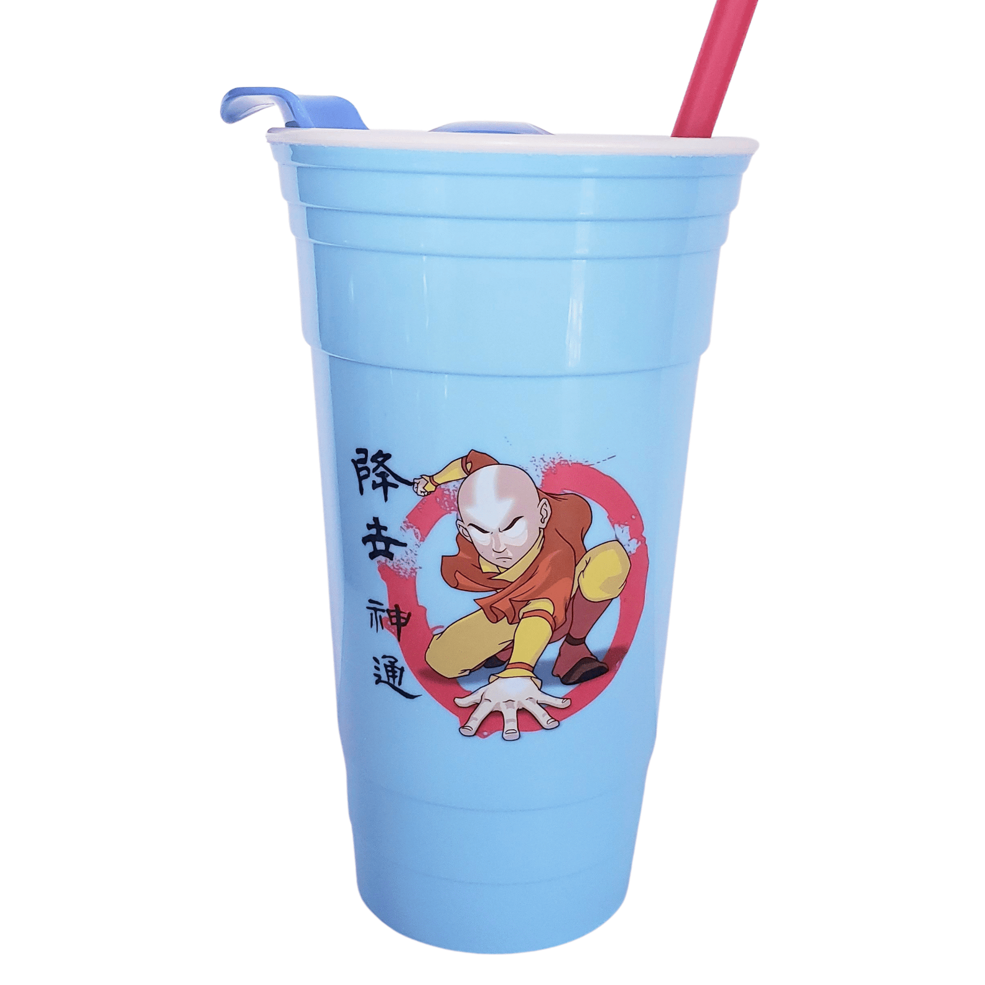 Silver Buffalo Tumbler Avatar The Last Airbender Travel Tumbler With Straw 32oz AVA512BF