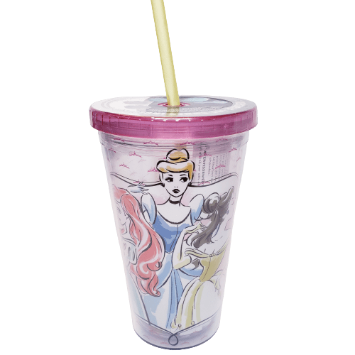 Disney Princess Cold Cup - Insulated Tumbler With Straw