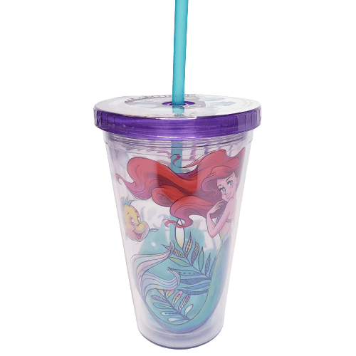Silver Buffalo Disney The Little Mermaid Ariel And Friends Color-changing  Plastic Tumbler : Target