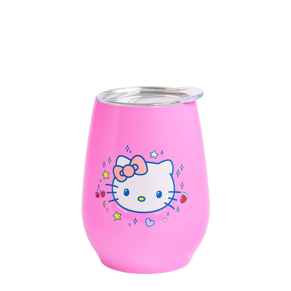 Silver Buffalo Tumbler Hello Kitty Stainless Steel Contour Tumbler KTY2319E