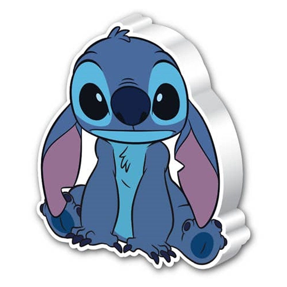 Stich Sign Silver Buffalo Disney Lilo & Stitch Die Cut Wall Sign – Collective Hobbees