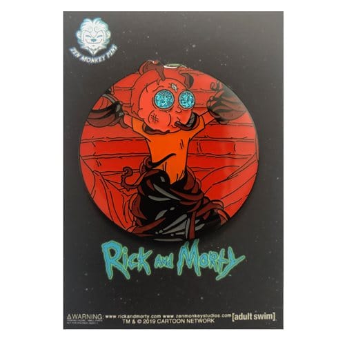 Adult Swim Rick And Morty Death Crystal Enamel Pin